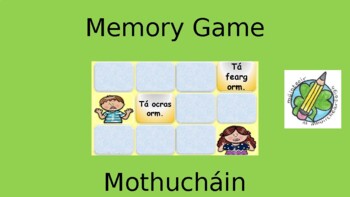 Preview of Memory Game: Mothucháin