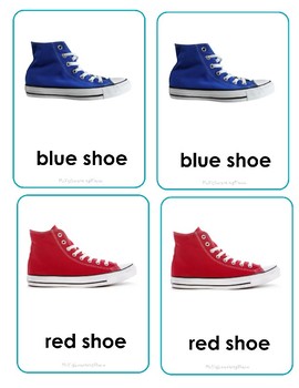 Memory Game: Pete The Cat: I Love My White Shoes by MzFig Learning Place