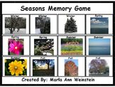 Seasons Memory Game