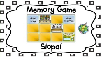 Preview of Memory Game: Siopaí