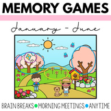 Memory Games | January through June Bundle