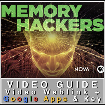 Preview of Psychology: Memory Hackers Video Guide/Movie Guide w/Video Weblink + Google Apps