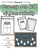 End of Year Memory Jars Activity