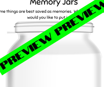 Preview of Memory Jars Read Aloud Activity