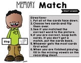 Memory Match (An ELA Center)