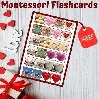 Preview of Memory Matching Game Montessori Flash Card