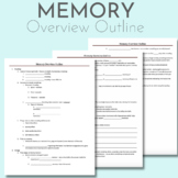 Memory Outline Overview