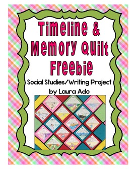 Preview of Memory Quilt and Timeline Freebie