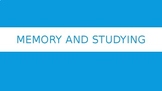 Memory & Studying Lesson Plan (1-2 class sessions)