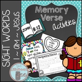 Memory Verse Activities (John 8:12)