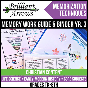 Preview of Memory Work Guide & Binder Yr. 3