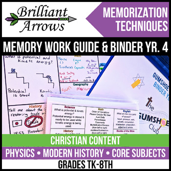 Preview of Memory Work Guide & Binder Yr. 4