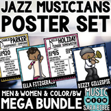Men and Women of Jazz - Posters and Handouts {Color and B/