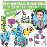 Mendelian Genetics Clip Art Pack | Clipart Moveable Pieces