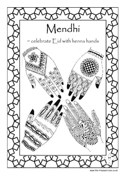 Mendhi ~ Islamic hand decoration info. guide and craft ...