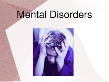 Preview of Mental Disorders / An Introduction and An Overview