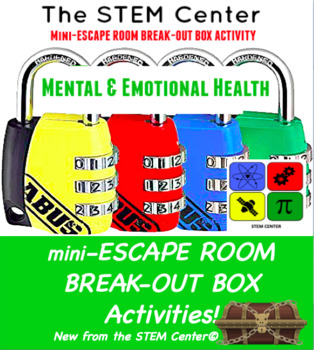 Preview of Mental & Emotional Health Mini Escape Room