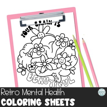 Mental Health Coloring Sheets