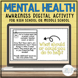 Mental Health Awareness Digital Counseling Activity