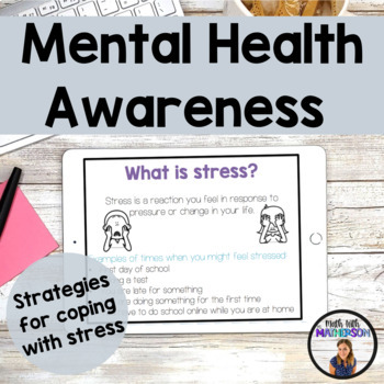 Preview of Mental Health Awareness Digital Online Learning Facts and Activities
