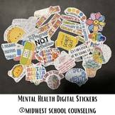 Mental Health Awareness Digital Sticker Pack