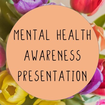 Preview of Mental Health Awareness Google Slides Digital Lesson