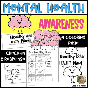 Mental Health Awareness Grow a Healthy Brain Check-In & Response Kinder ...