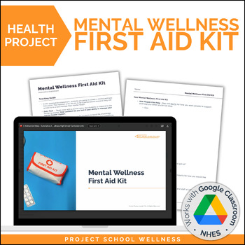 Preview of Mental Health Awareness: Mental Health First Aid Kit | Health Education Project