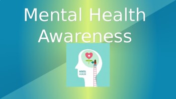 Mental Health Awareness Month by MsClooney | TPT