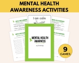 Mental Health Awareness Month Activities Printables,