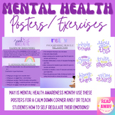Mental Health Awareness Month - Bulletin Board Posters - B