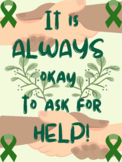 Mental Health Awareness Month Poster-Asking for Help