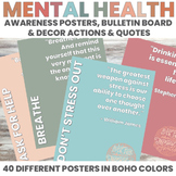 Mental Health Awareness Posters | Bulletin Board | Decor |