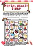 Mental Health Bingo (May Mental Health Awareness Month)