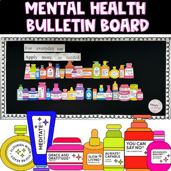 Preview of Mental Health Bulletin Board for Teens and Adults