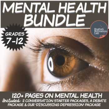 Preview of Mental Health Bundle: Middle/High School Resources