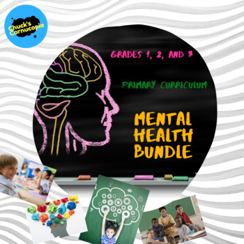 Preview of Mental Health Bundle for Primary Education - Grades 1, 2, and 3