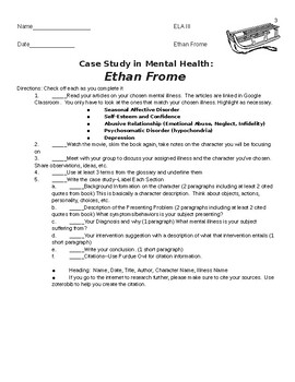 case study ethan and college expenses answer key