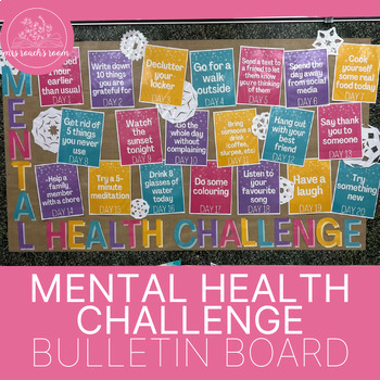 Preview of Mental Health Challenge Bulletin Board Posters