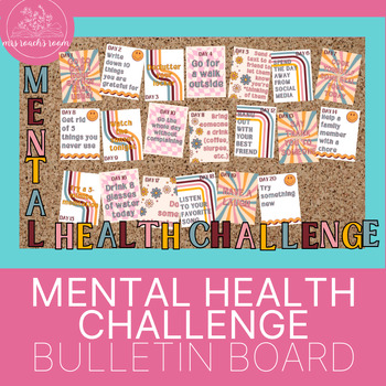 Preview of Mental Health Challenge Bulletin Board Posters