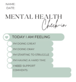 Mental Health Check-In