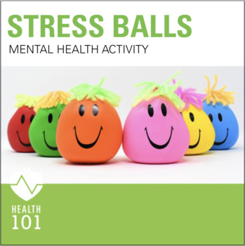Preview of Mental Health Class Activity- Making Stress Balls: Step-by-Step Guide!