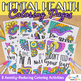 Mental Health Coloring Pages for Kids: 8 Exciting Designs 