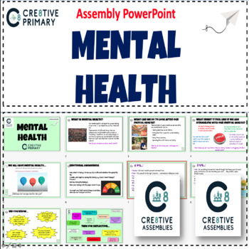 Preview of Mental Health Elementary Assembly Mini Lesson