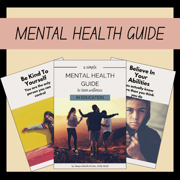 Preview of Mental Health Guide for Teen Wellness in Education