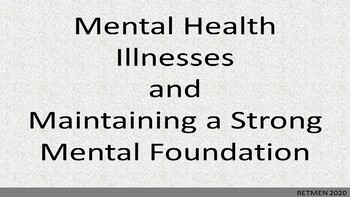 Preview of Mental Health Illnesses and Maintaining a Strong Mental Foundation