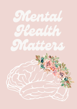 Mental Health Matters Poster- FCS Mental Health and Counseling | TPT