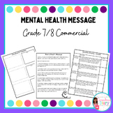 Mental Health Message - Grade 7/8 Commercial