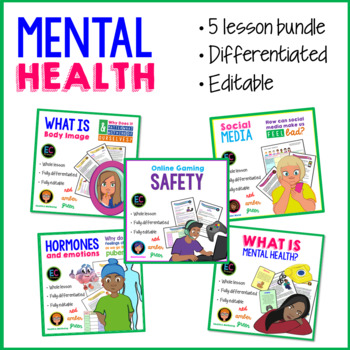 Mental Health Mini Bundle by ECPublishing | Teachers Pay Teachers