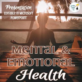 Preview of Mental Health Presentation - Editable in Microsoft PowerPoint